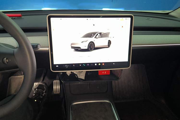 Used Tesla Model Y 2023 High-Performance All-Wheel-Drive Version Audio And AC Panel