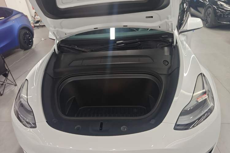 Used Tesla Model Y 2023 Long-Range All-Wheel-Drive Version Engine Bay