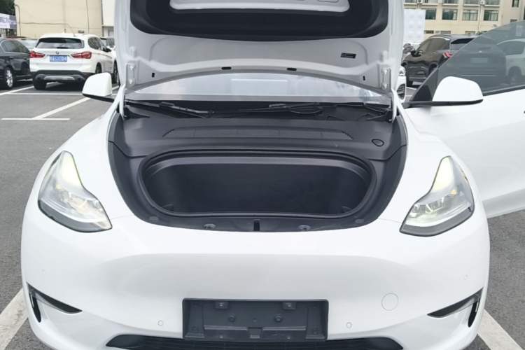 Used Tesla Model Y 2023 Long-Range All-Wheel-Drive Version Engine Bay