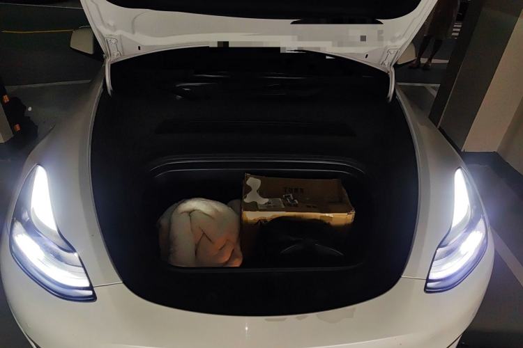 Used Tesla Model Y 2023 Long-Range All-Wheel-Drive Version Engine Bay