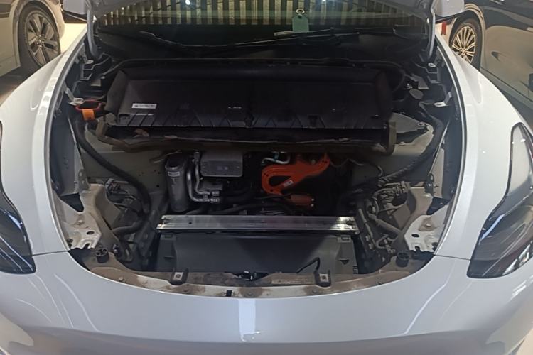 Used Tesla Model Y 2023 Long-Range All-Wheel-Drive Version Engine Bay