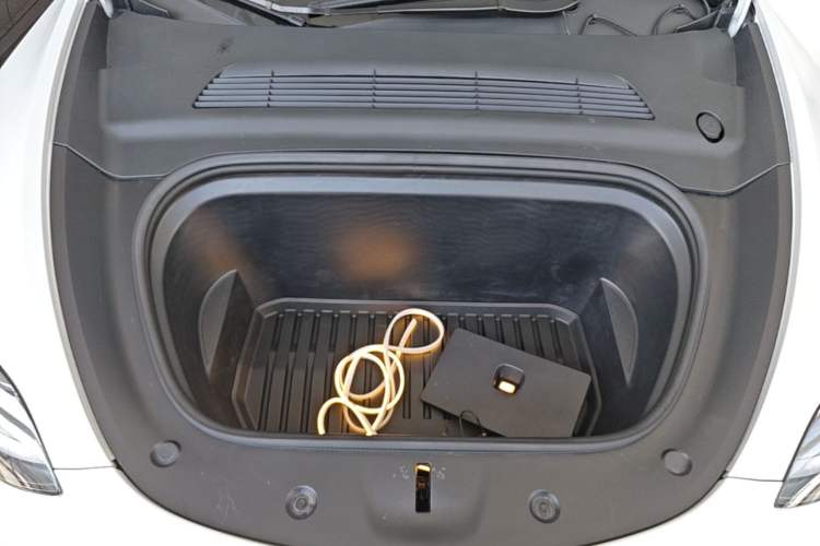 Used Tesla Model Y 2023 Long-Range All-Wheel-Drive Version Engine Bay