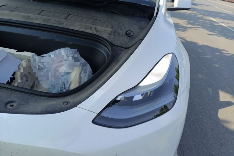 Used Tesla Model Y 2023 Long-Range All-Wheel-Drive Version Engine Bay Left