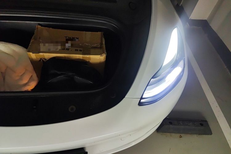 Used Tesla Model Y 2023 Long-Range All-Wheel-Drive Version Engine Bay Left