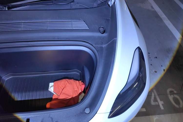 Used Tesla Model Y 2023 Long-Range All-Wheel-Drive Version Engine Bay Left