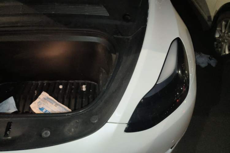 Used Tesla Model Y 2023 Long-Range All-Wheel-Drive Version Engine Bay Left