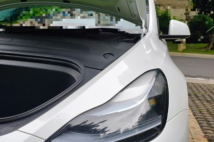 Used Tesla Model Y 2023 Long-Range All-Wheel-Drive Version Engine Bay Left
