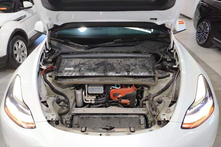 Used Tesla Model Y 2023 Long-Range All-Wheel-Drive Version Engine Bay