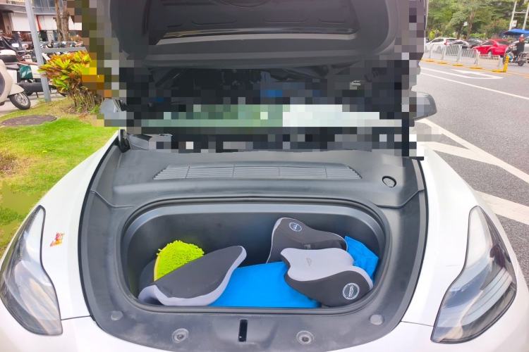 Used Tesla Model Y 2023 Long-Range All-Wheel-Drive Version Engine Bay