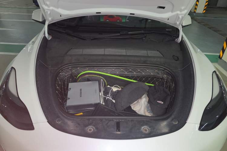 Used Tesla Model Y 2023 Rear-Wheel-Drive Version Engine Bay