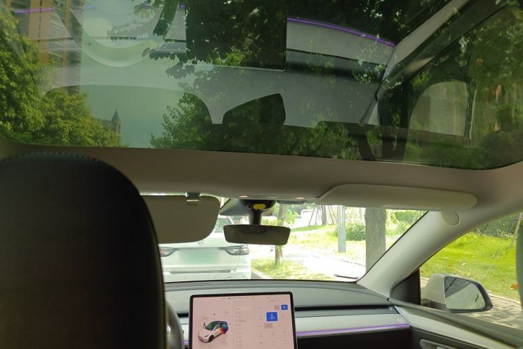 Used Tesla Model Y 2023 High-Performance All-Wheel-Drive Version Headliner