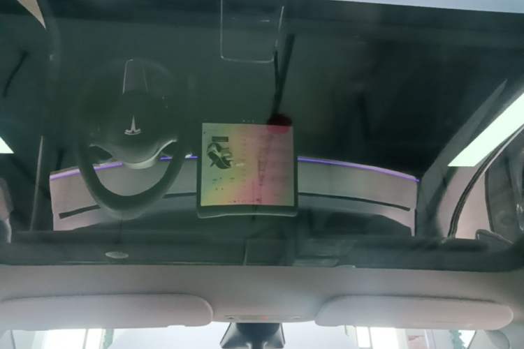 Used Tesla Model Y 2023 Long-Range All-Wheel-Drive Version Headliner