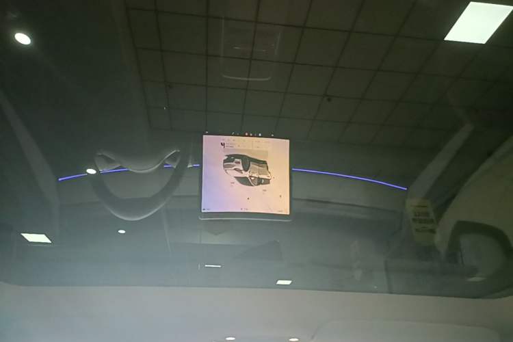 Used Tesla Model Y 2023 Long-Range All-Wheel-Drive Version Headliner