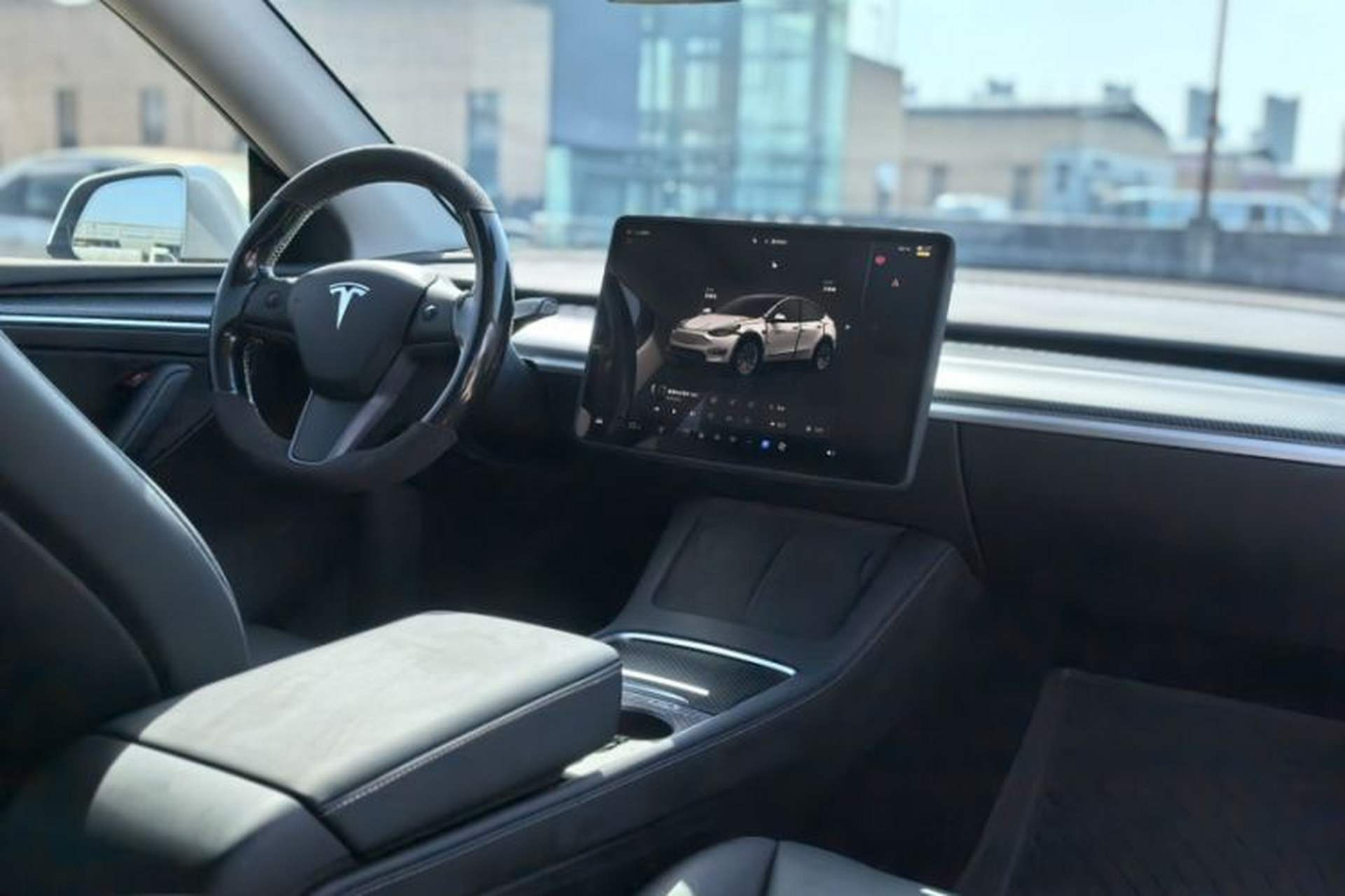 Used Tesla Model Y 2023 Rear-Wheel-Drive Version Interior 3