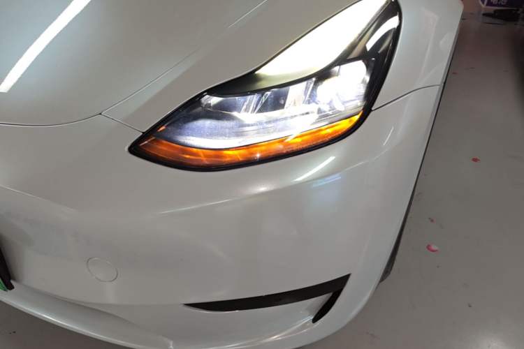 Used Tesla Model Y 2023 Rear-Wheel-Drive Version Left Front Headlight