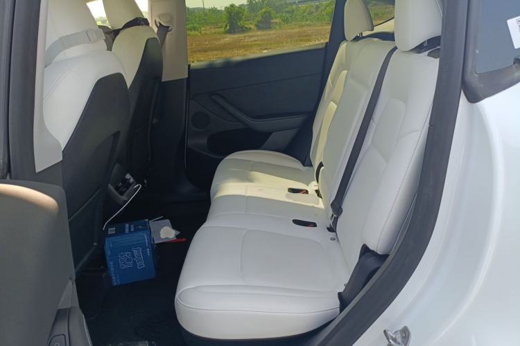 Used Tesla Model Y 2023 Long-Range All-Wheel-Drive Version Left Rear Seat