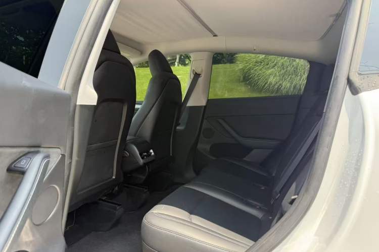 Used Tesla Model Y 2023 Rear-Wheel-Drive Version Left Rear Seat