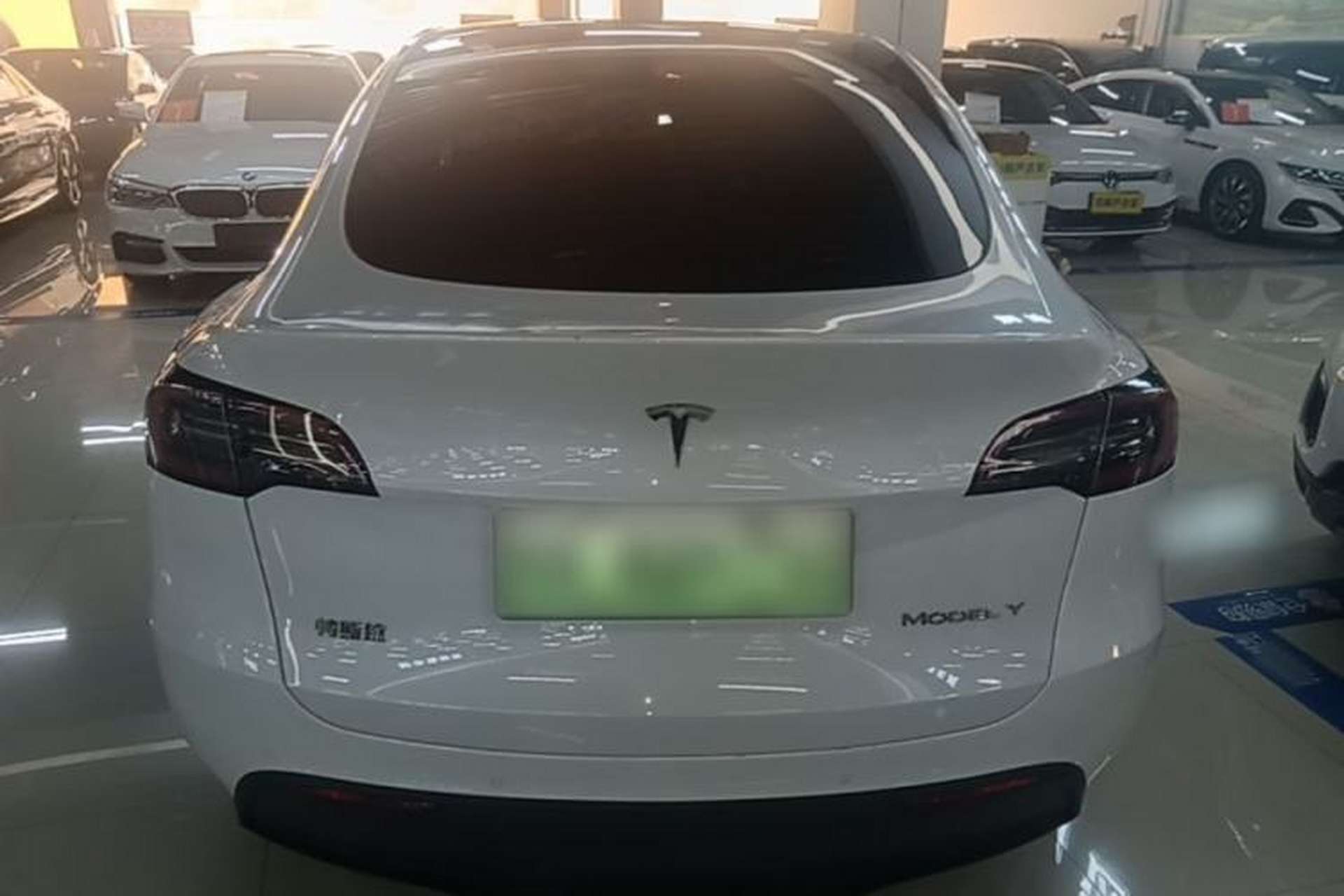 Used Tesla Model Y 2023 Long-Range All-Wheel-Drive Version Rear