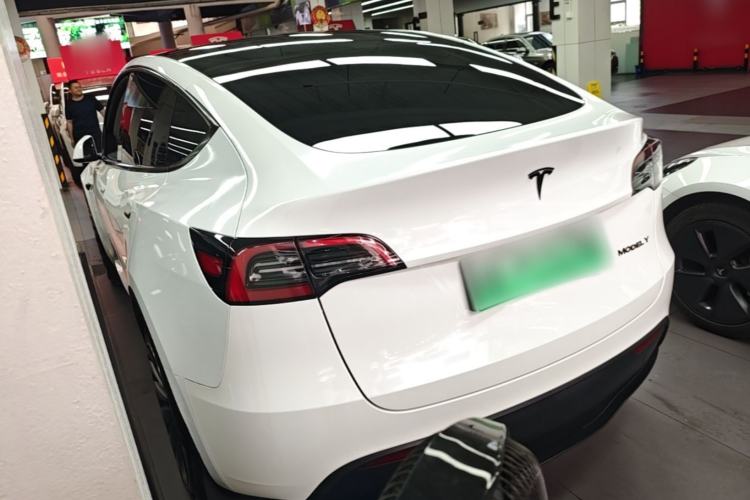 Used Tesla Model Y 2023 Long-Range All-Wheel-Drive Version Rear Left 45 Deg