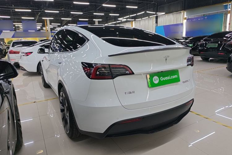 Used Tesla Model Y 2023 High-Performance All-Wheel-Drive Version Rear Left 45 Deg