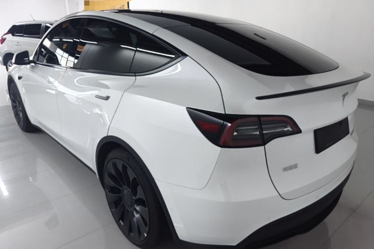 Used Tesla Model Y 2023 High-Performance All-Wheel-Drive Version Rear Left 45 Deg