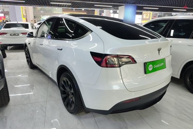 Used Tesla Model Y 2023 Long-Range All-Wheel-Drive Version Rear Left 45 Deg