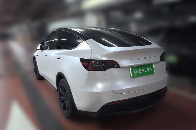 Used Tesla Model Y 2023 Long-Range All-Wheel-Drive Version Rear Left 45 Deg