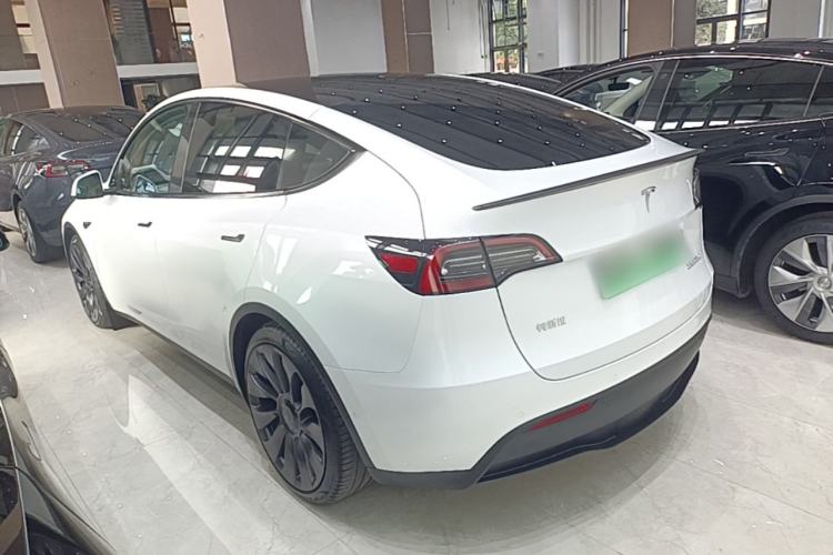 Used Tesla Model Y 2023 High-Performance All-Wheel-Drive Version Rear Left 45 Deg