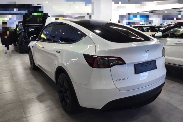 Used Tesla Model Y 2023 Long-Range All-Wheel-Drive Version Rear Left 45 Deg