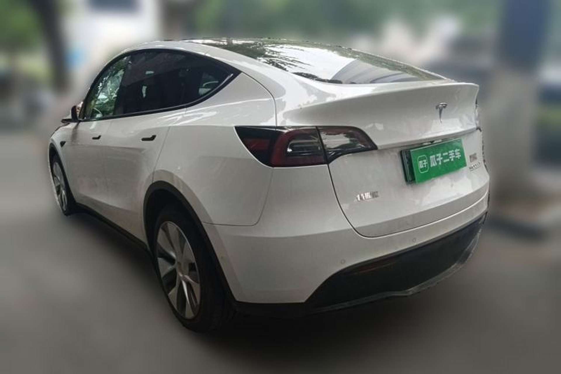 Used Tesla Model Y 2023 Long-Range All-Wheel-Drive Version Rear Left 45 Deg