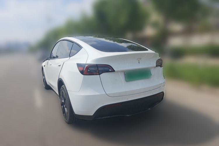 Used Tesla Model Y 2023 Long-Range All-Wheel-Drive Version Rear Left 45 Deg