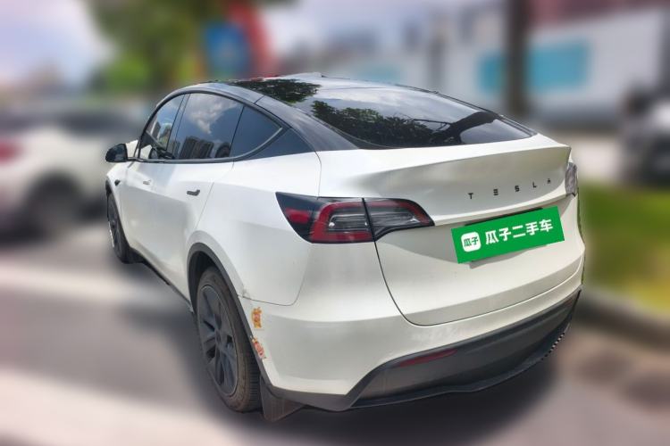 Used Tesla Model Y 2023 Long-Range All-Wheel-Drive Version Rear Left 45 Deg