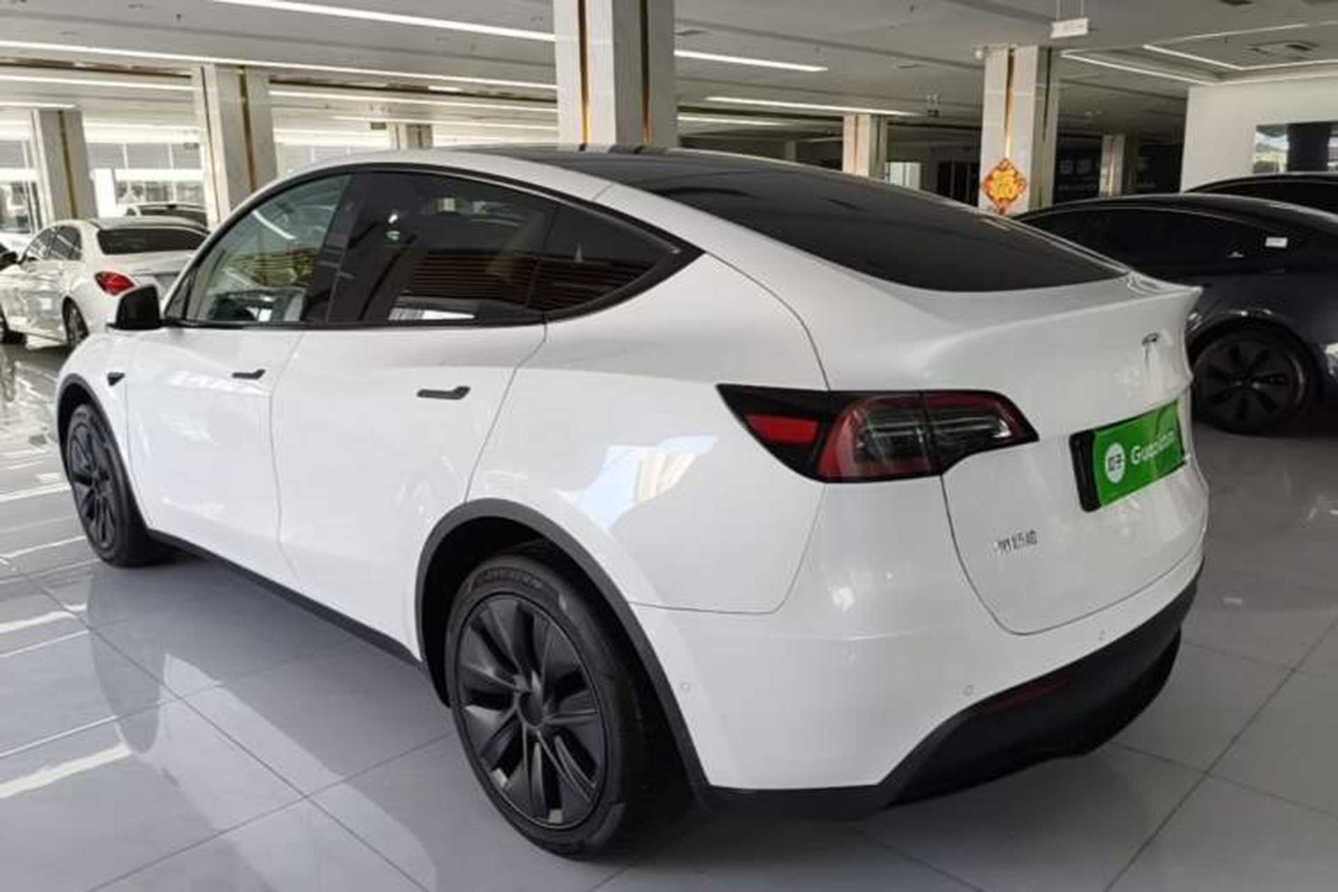 Used Tesla Model Y 2023 Long-Range All-Wheel-Drive Version Rear Left 45 Deg