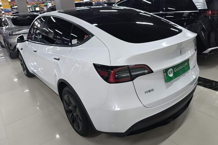 Used Tesla Model Y 2023 Long-Range All-Wheel-Drive Version Rear Left 45 Deg