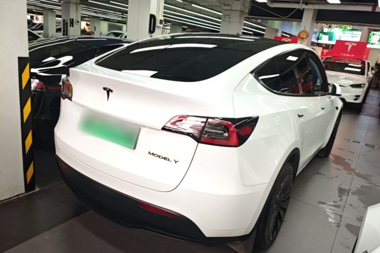 Used Tesla Model Y 2023 Long-Range All-Wheel-Drive Version Rear Right 45 Deg