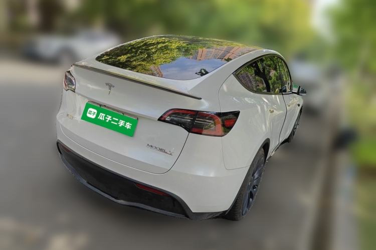 Used Tesla Model Y 2023 High-Performance All-Wheel-Drive Version Rear Right 45 Deg