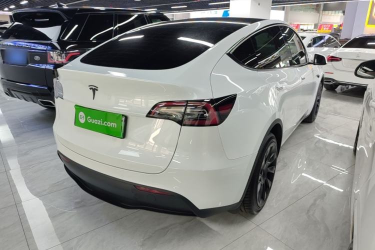Used Tesla Model Y 2023 Long-Range All-Wheel-Drive Version Rear Right 45 Deg