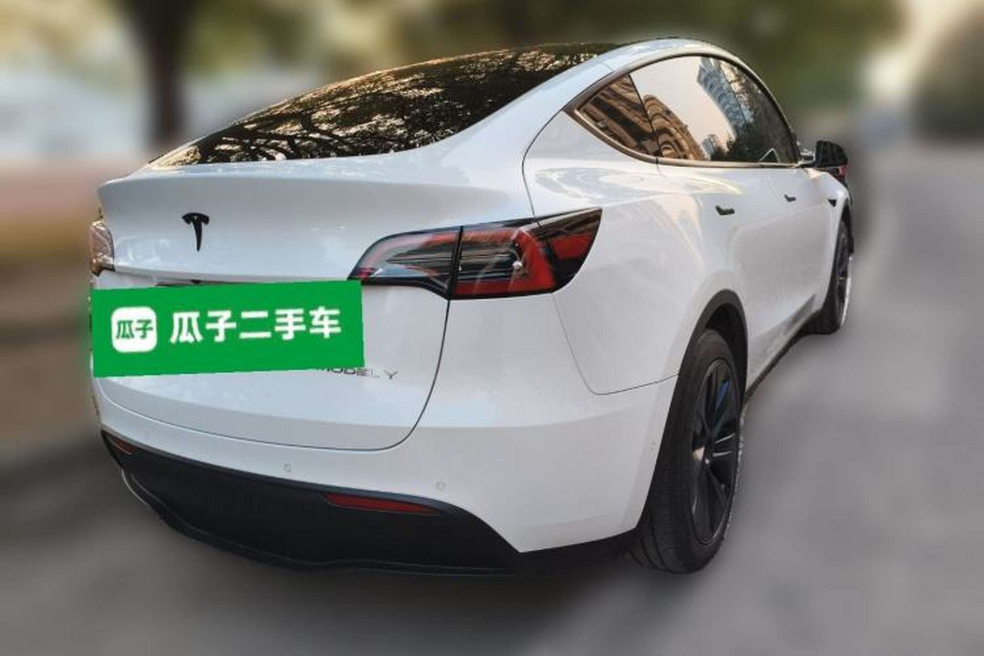 Used Tesla Model Y 2023 Rear-Wheel-Drive Version Rear Right 45 Deg