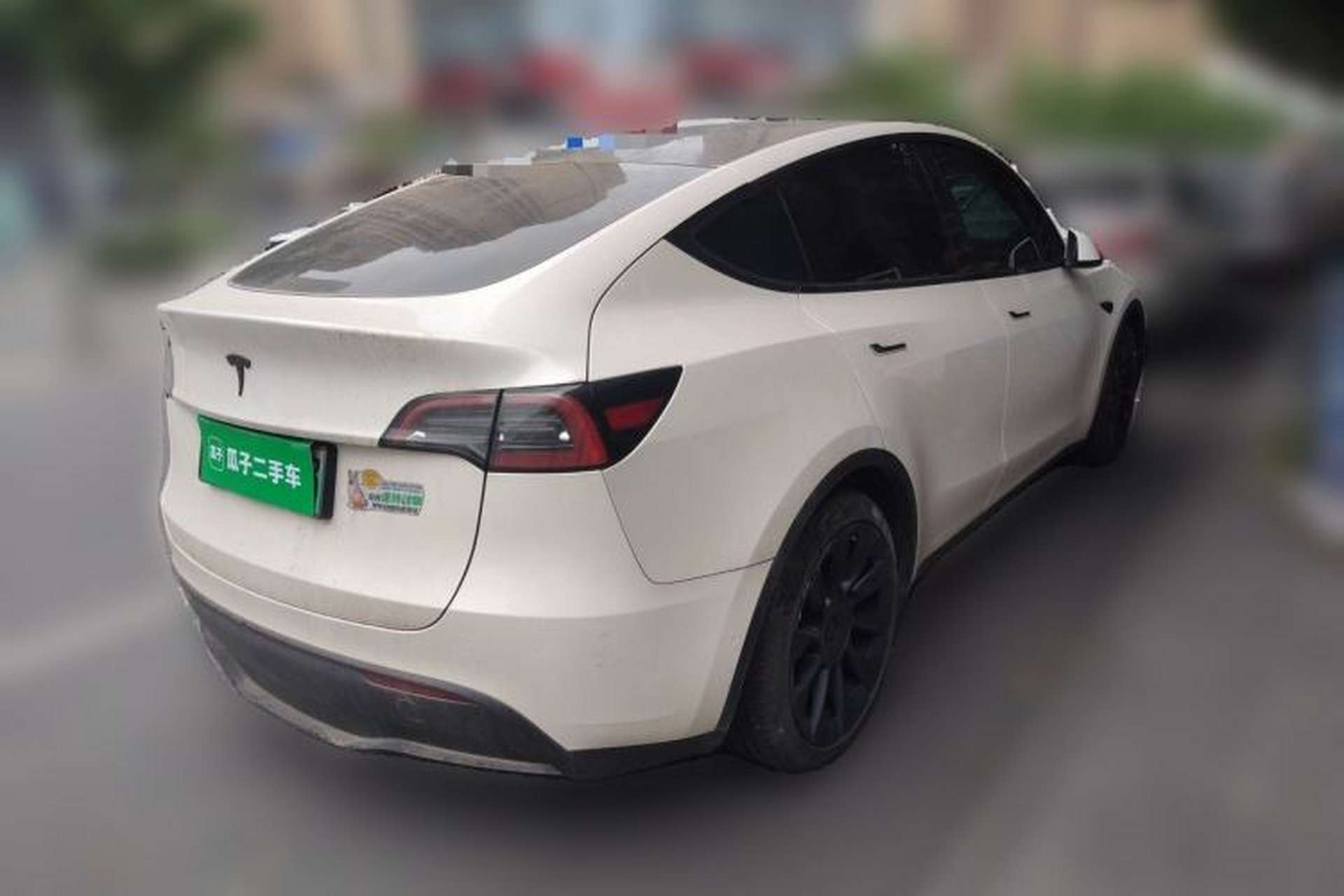 Used Tesla Model Y 2023 Rear-Wheel-Drive Version Rear Right 45 Deg