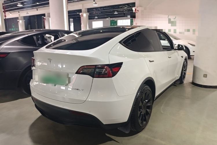 Used Tesla Model Y 2023 Long-Range All-Wheel-Drive Version Rear Right 45 Deg