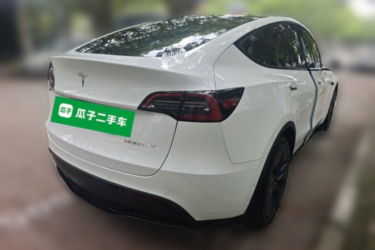 Used Tesla Model Y 2023 Long-Range All-Wheel-Drive Version Rear Right 45 Deg