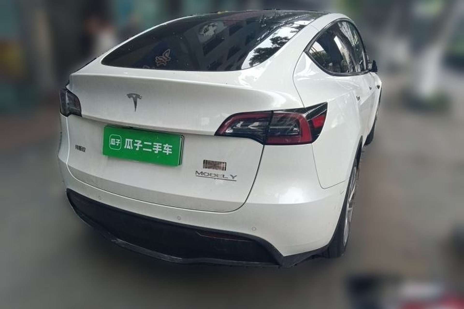 Used Tesla Model Y 2023 Long-Range All-Wheel-Drive Version Rear Right 45 Deg