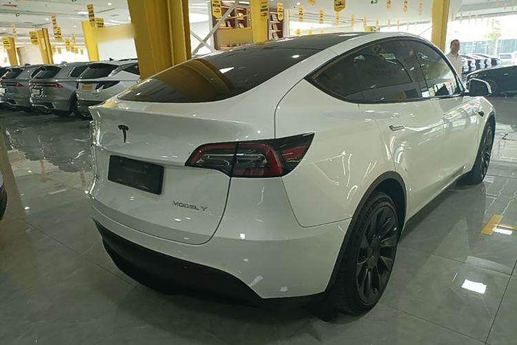 Used Tesla Model Y 2023 Long-Range All-Wheel-Drive Version Rear Right 45 Deg
