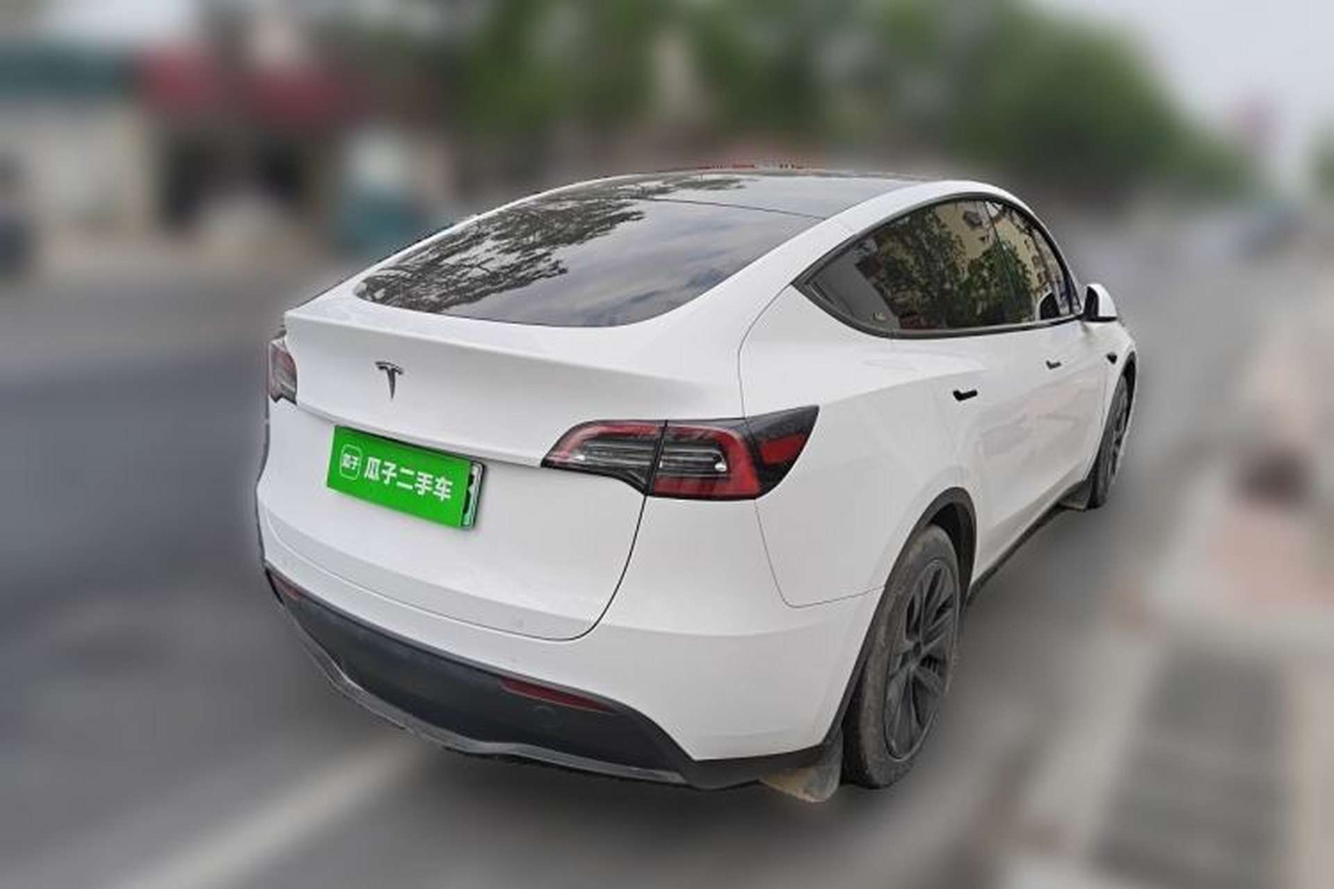 Used Tesla Model Y 2023 Rear-Wheel-Drive Version Rear Right 45 Deg