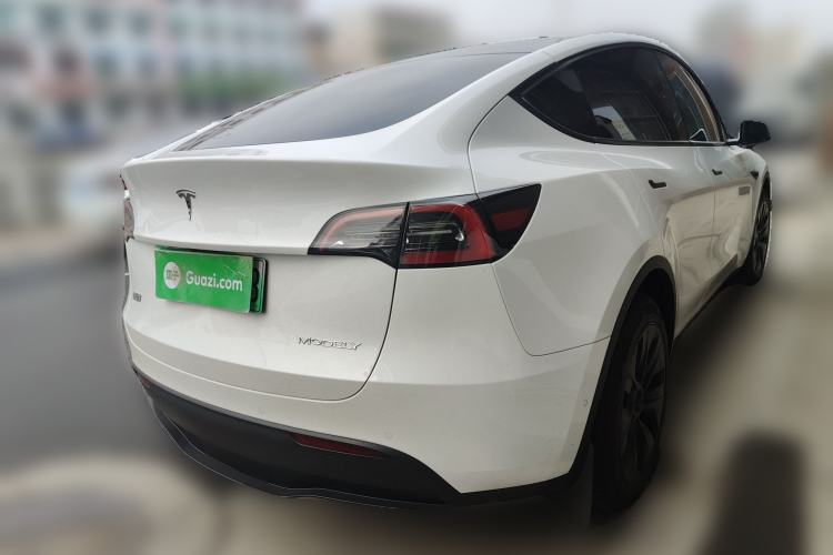Used Tesla Model Y 2023 Long-Range All-Wheel-Drive Version Rear Right 45 Deg