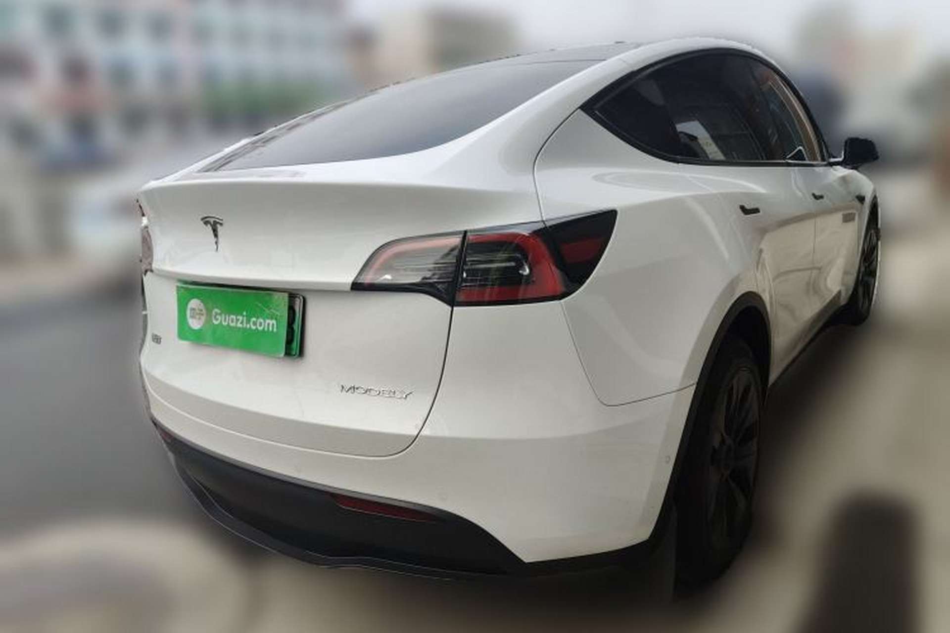 Used Tesla Model Y 2023 Long-Range All-Wheel-Drive Version Rear Right 45 Deg