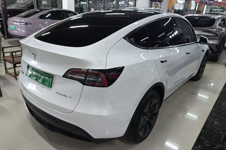 Used Tesla Model Y 2023 Long-Range All-Wheel-Drive Version Rear Right 45 Deg