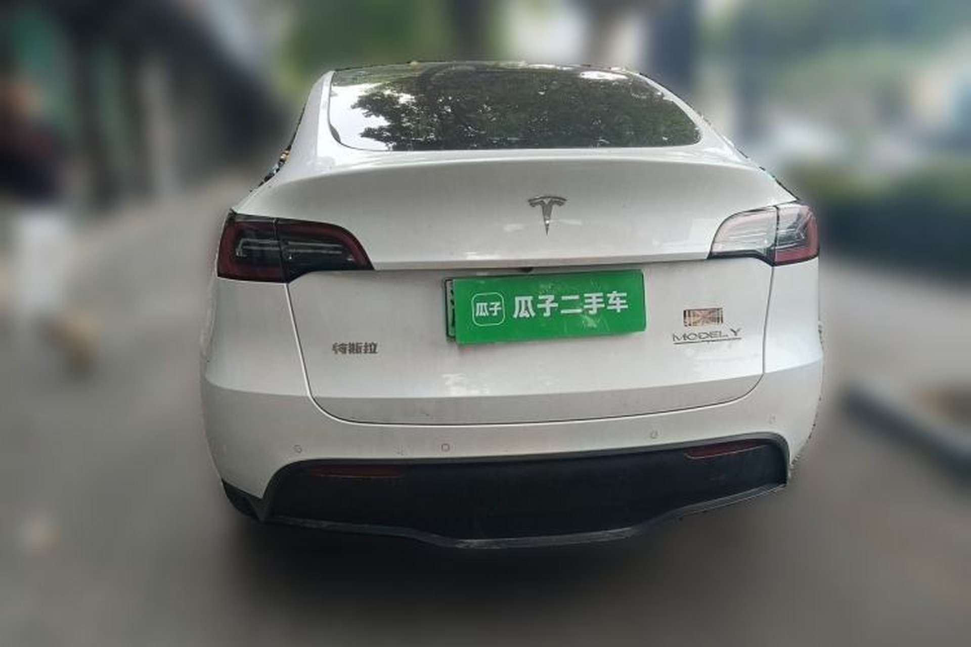 Used Tesla Model Y 2023 Long-Range All-Wheel-Drive Version Rear