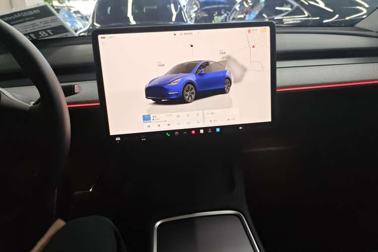 Used Tesla Model Y 2023 Rear-Wheel-Drive Version Audio And AC Panel