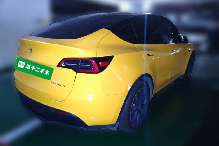 Used Tesla Model Y 2023 Rear-Wheel-Drive Version Rear Right 45 Deg